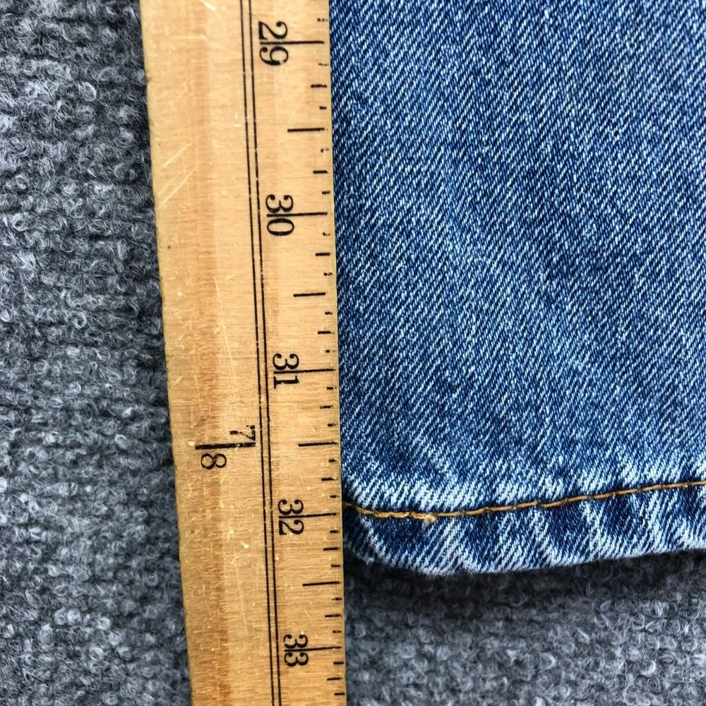 Levis 550 Relaxed Fit Jeans Mens 33x34 Medium Wash Blue Denim 00550-4891